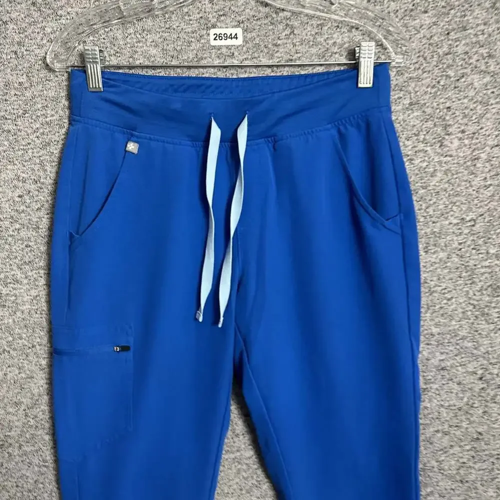 Figs Women’s Size Small Tall 1366 Blue Zamora Jogger Scrub Pants